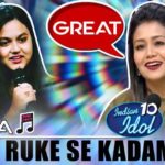Ruke Ruke Se Kadam - Indira - Episode 4 - Indian Idol 10 (2018) - Sony TV - Sync Lyrics - Neha Kakkar