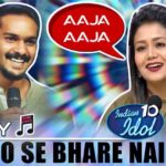 Sapno Se Bhare Naina - Jimmy - Episode 4 - Indian Idol 10 (2018) - Sony TV - Sync Lyrics - Neha Kakkar